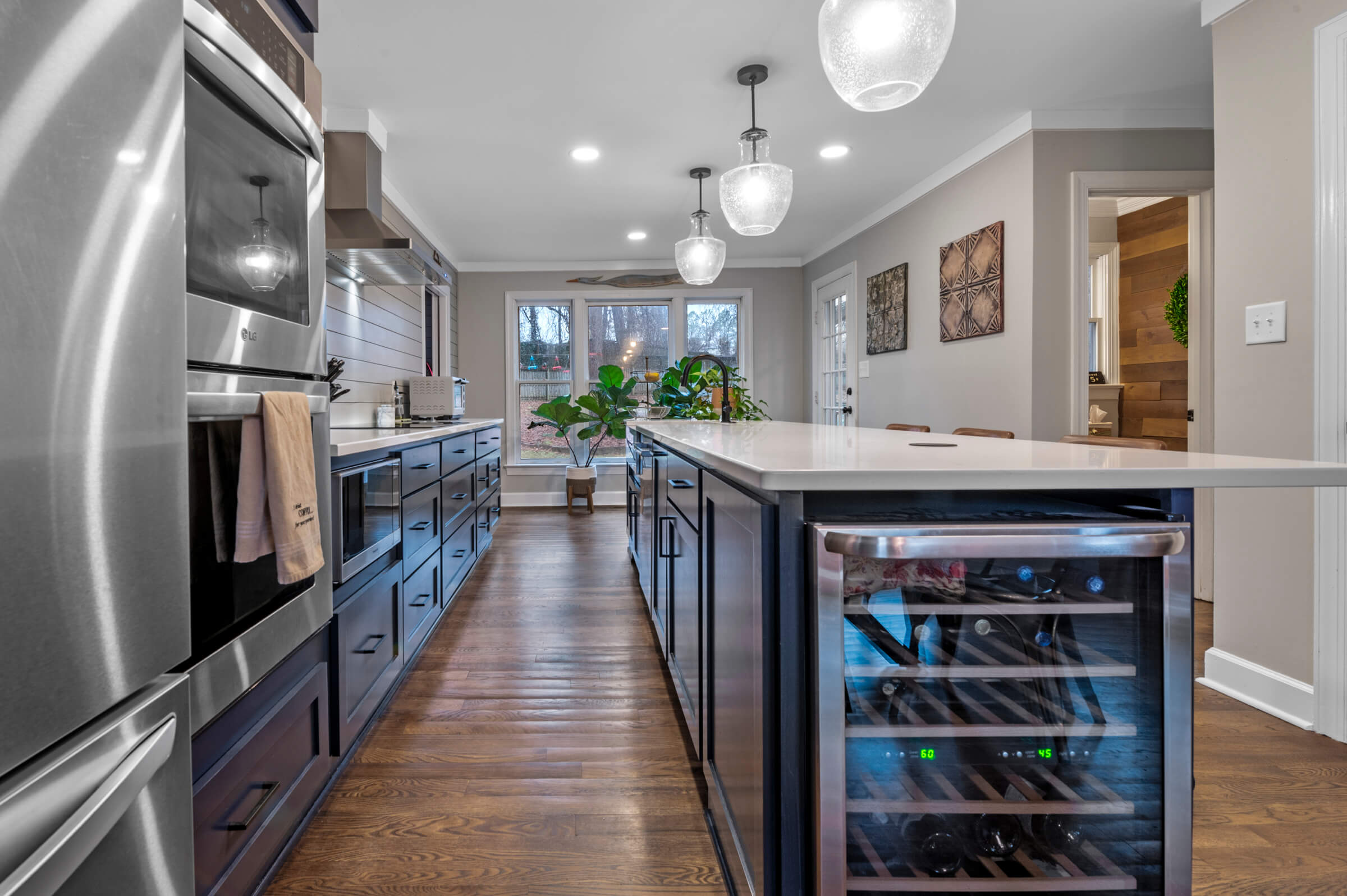 Bathroom remodel finishes and fixture upgrades