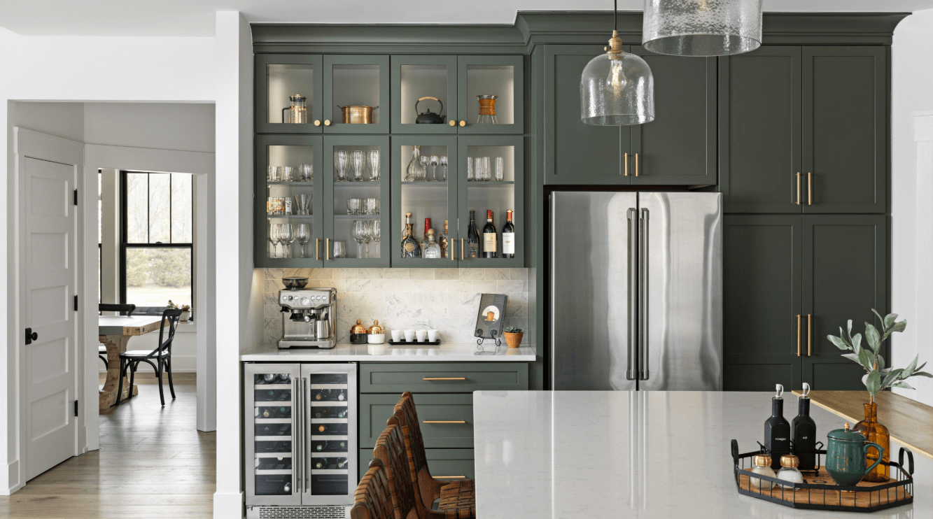 dedicated kitchen coffee beverage station