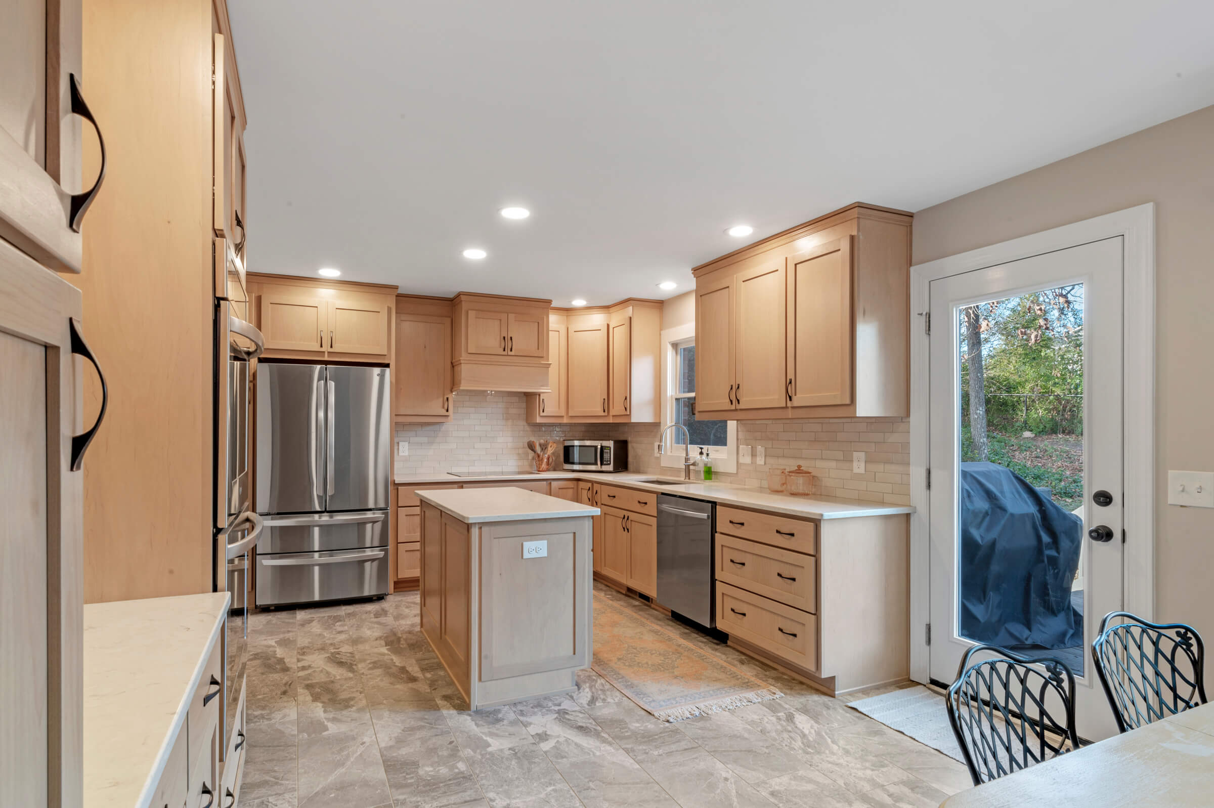 home renovation with kitchen update